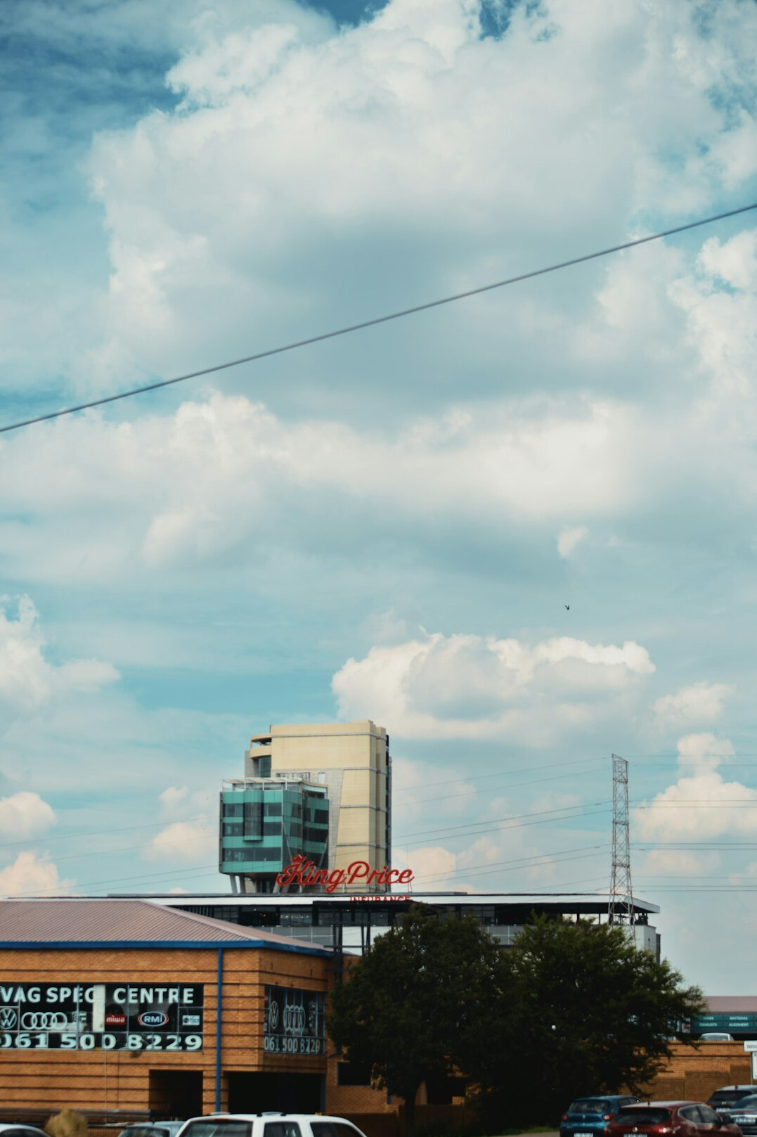 modern insurance building
